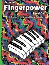 Fingerpower piano sheet music cover Thumbnail